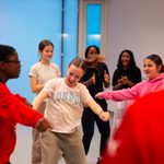 Active dance class as part of Trinity Laban Dance Opportunities for Children & Young People